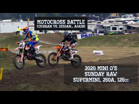 Deegan vs. Cochran... AGAIN! 2020 Mini O's Sunday RAW ft. Supermini / 250A / 125cc
