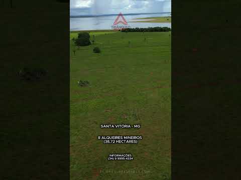 Terra de Bacuri, as margens do rio paranaiba em Santa Vitória MG, com 100% de aproveitamento, plana