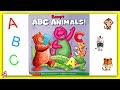 BARNEY BARNEY S ABC ANIMALS Read Aloud Storybook For Kids Children Adults