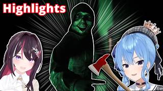 The return of the Suicopath! Suisei & AZKi horror collab. 【Hololive】