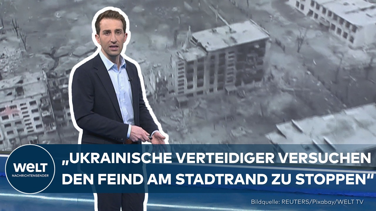 UKRAINE: Russland attackiert Myrnohrad! "Zumindest in Teilen geschafft, dort Gebäude zu besetzen"
