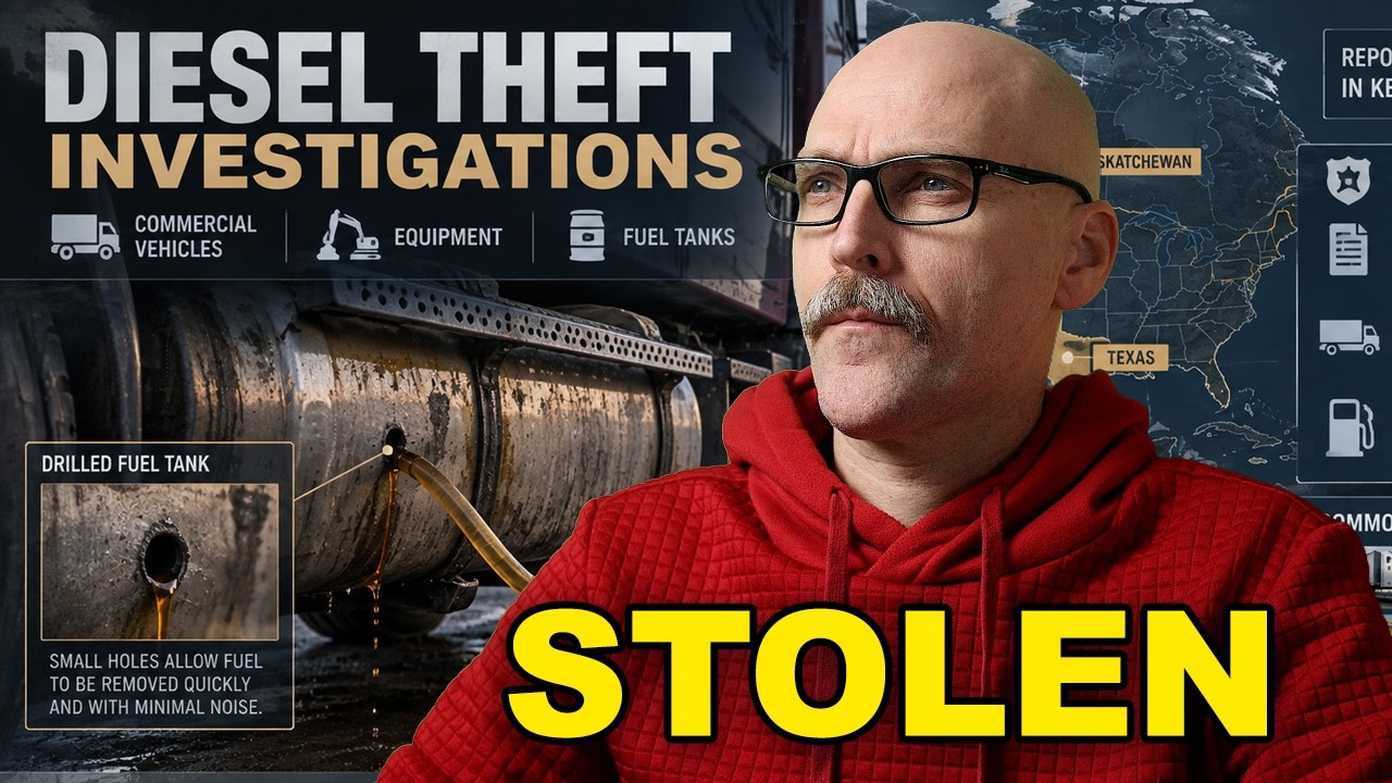 I’M SOUNDING THE ALARM. THIEVES ARE STEALING GAS AND DIESEL.