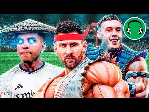 ♫ E SE OS JOGADORES FOSSEM PERSONAGENS DE JOGOS DE LUTA? | FutParódias