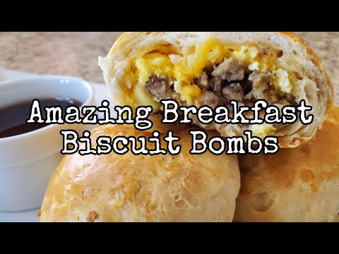 Amazing Breakfast Biscuit Bombs
