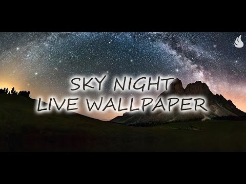 Star Night Live Wallpaper Video