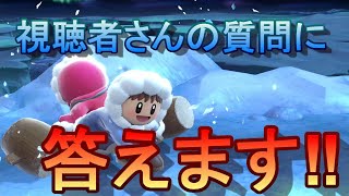 【スマブラSP】視聴者さんの質問に答えるよ!!