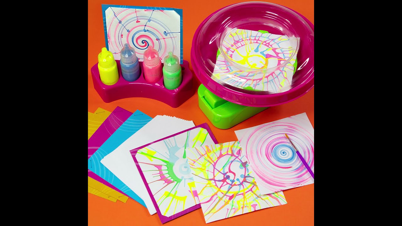 4M Thinking Kits Tornado Spin Art Highlight Square