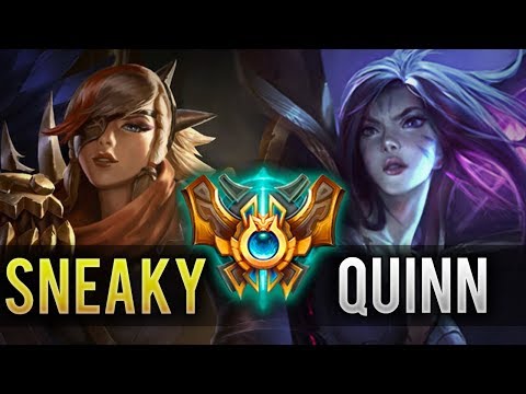 Sneaky - Quinn/Bard vs Kai'Sa/Shen - ADC | Challenger