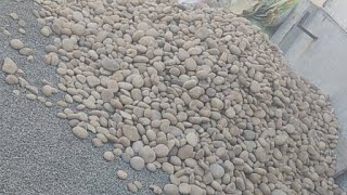 preview picture of video 'Landscaping Flat River Stone Gravel'