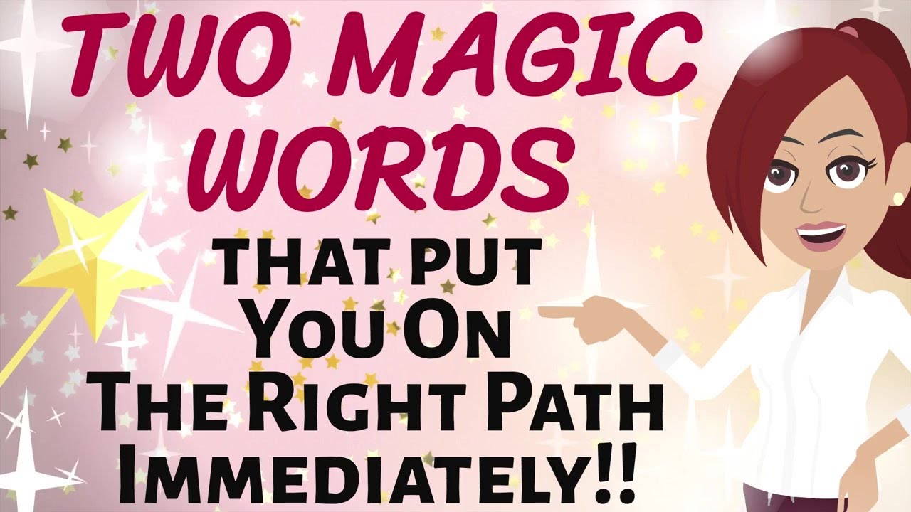 Abraham Hicks✨ TWO MAGIC WORDS THAT STOP RESISTANCE ~ AND PUT YOU ON THE RIGHT PATH IMMEDIATELY! !🌠🎉