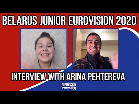 Belarus | JESC 2020 Interview (Russian with English Subs) | Arina Pehtereva | Eurovision Hub