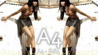 Ciara&#39;s Vocal Showcase - Up &amp; Down: G#3 - A5