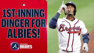 DEEP DRIVE! Ozzie Albies clubs a two-run homer off of Tarik Skubal in the 1st! | MLB Highlights