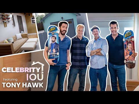 Our 3D animations were on HGTV's Celebrity IOU ft Tony Hawk