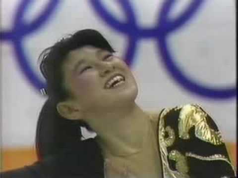 伊藤みどり 1988 五輪 SP ＋インタビュー 日本語
