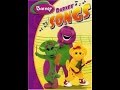 Barney Barneys Songs Dvd Menu