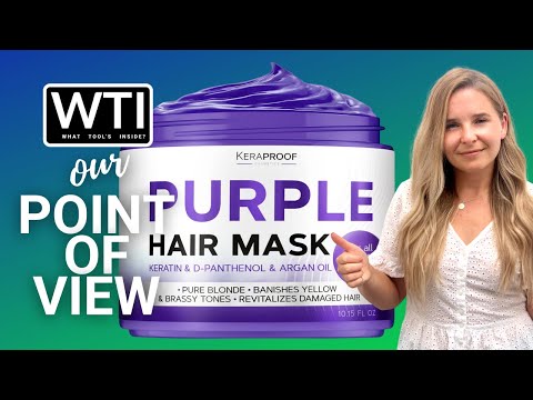 Keraproof Purple Hair Mask Shampoo - WTI product video review