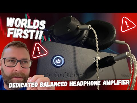🔥"WORLDS FIRST" dedicated balanced headphone power amplifier.