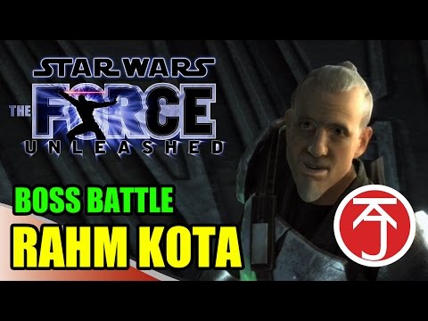 Star Wars: The Force Unleashed - BOSS BATTLE: STARKILLER VS RAHM KOTA