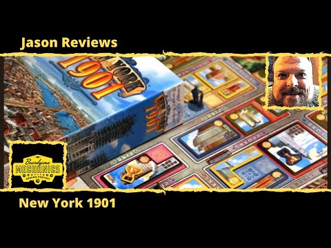 Jason's Board Game Diagnostics of New York 1901