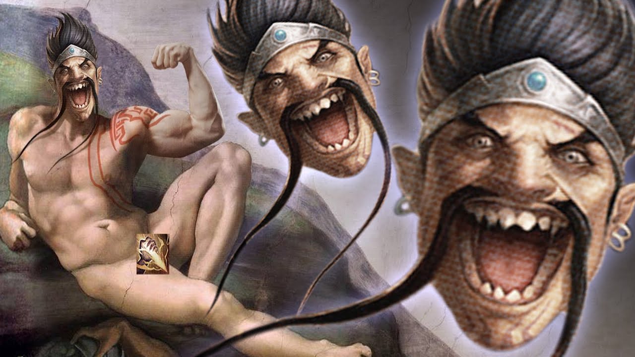 Liên Minh Huyền Thoại: League of Draaaven phiên bản khỏa thân =))