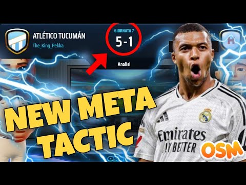 OSM BEST TACTIC 2025! THE NEW BEST TACTIC of OSM 2025! Online Soccer Manager 2025!🏆