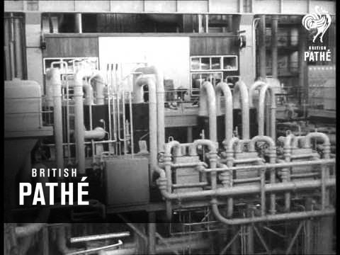 Queen Opens Kincardine Power Station (1960)
