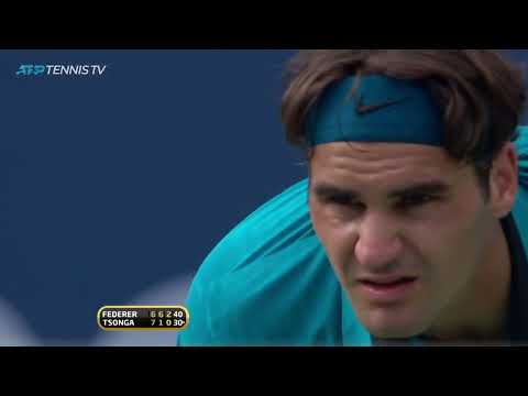 Montreal 2009 QF - R.Federer vs J.W.Tsonga Highlights