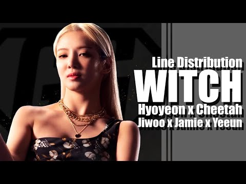 WITCH - Hyoyeon x Cheetah x Jeon Jiwoo x Jamie x Jang Yeeun (GOOD GIRL) (Line Distribution)