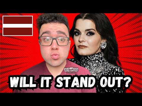 MY REACTION TO LATVIA AT EUROVISION 2026 // Atvara 'Ēnā'