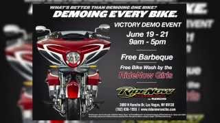 Victory Demo day RideNow on Rancho June 19-21st