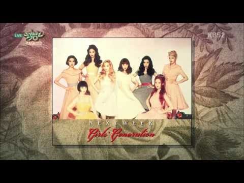 150814 Girls' Generation (소녀시대) Comeback Next Week @ (뮤직뱅크) Music Bank