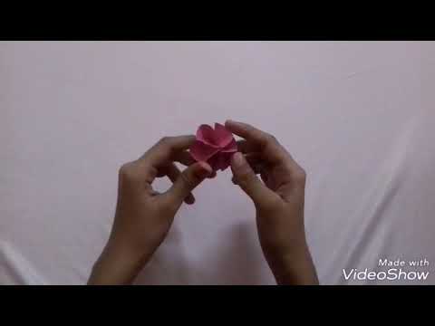 Easy paper flower