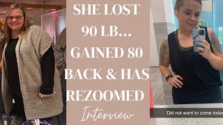 MAJOR Rezoom success story on Bright Line Eating: Interview with Ashley, who lost 90 pounds
