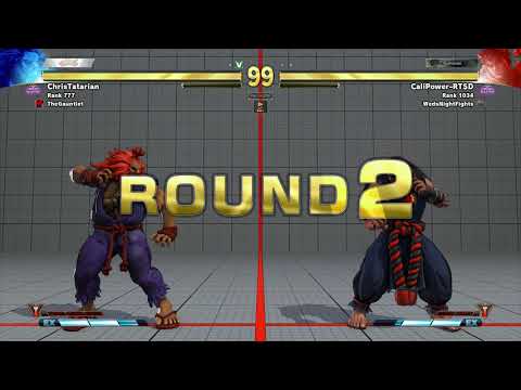 SFV~  Akuma (ChrisTatarian) vs. Kage (CaliPower-RSTD) HD   4