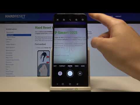 How to Manage Sounds in Camera in HUAWEI P Smart 2021 – Shutter Sound