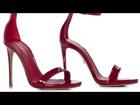 Red Stiletto Strappy  High Heels Men's Crossdresser Drag Shoes Size