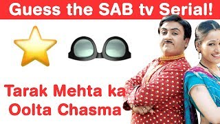 SAB tv Emoji Challenge! Guess Comedy Serials