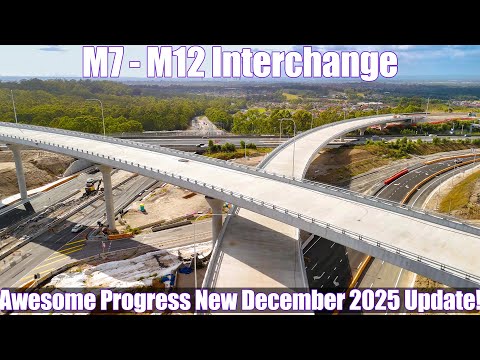 See what it might feel like driving on the new M7-M12 Interchange at Cecil Hills NSW