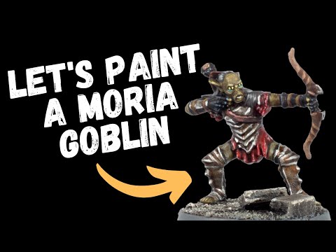 How to paint a Moria Goblin - The Lord of the Rings Middle Earth SBG