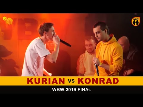 Konrad 🆚 Kurian 🎤 WBW 2019 Finał (freestyle rap battle)