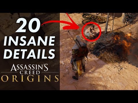 20 INSANE Details in Assassin's Creed: Origins