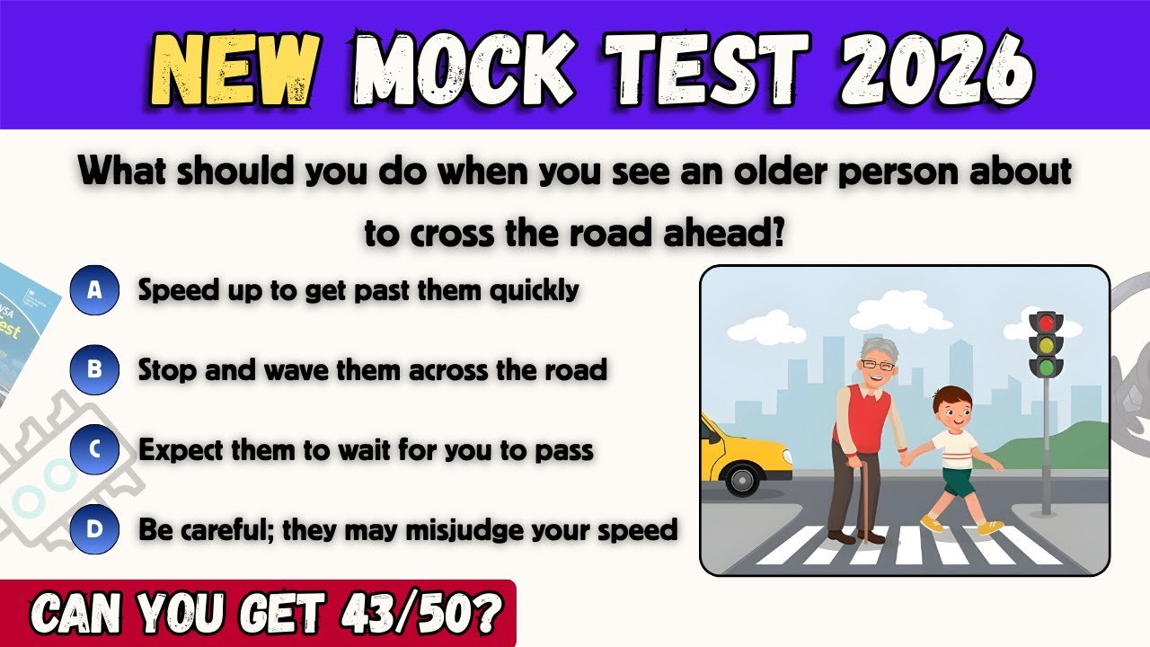 UK Driving Theory Test Revision | Full DVSA Official Style Mock Test 2026