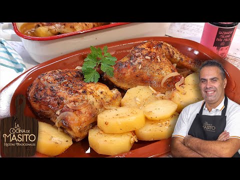 Pollo al horno, es super facil de hacer y tiene una salsa brutal, vas a alucinar, ¡COMPRUEBALO!