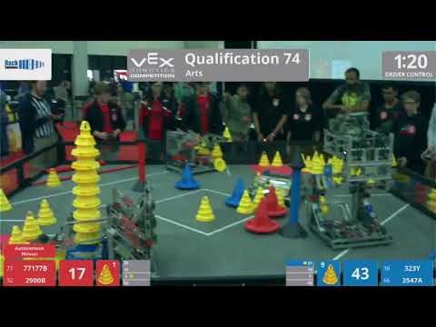 2018 VRC Arts Q74 - 77177B 2900B vs 323Y 3547A - 74 to 110