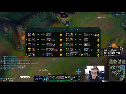 Viktor vs Aurelion Sol mid Path 8.5 //TSM Bjergsen Stream NA Rank Challenge