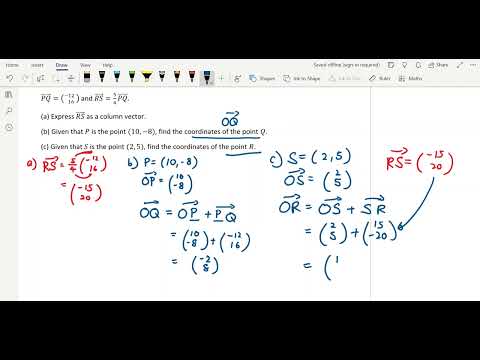 [EMath O Levels] Learn Vectors in 30 minutes.