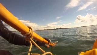 preview picture of video 'Kayak dans le golfe du Morbihan'