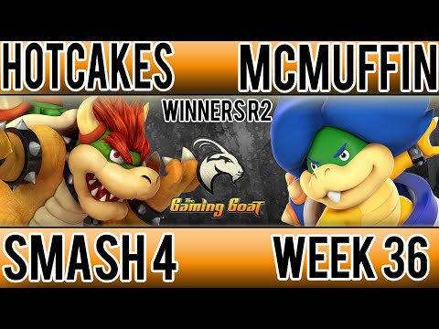 Geneva Smash 36 - Hotcakes (Roy, Bowser) Vs. Mcmuffin (Ganon, Bowser Jr.) SSB4 Winners R2