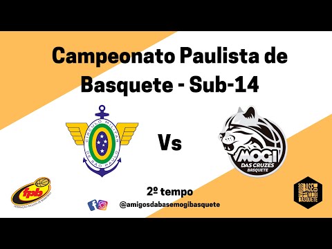 FPB 2022 SUB 14 – CIRCULO MILITAR X MOGI BASQUETE – 11/06/2022 - 2º TEMPO